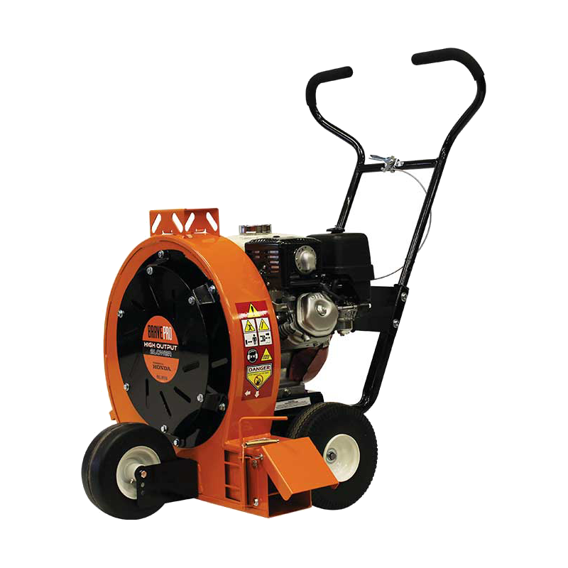 Brave BRPB160H walk-behind blower with a Honda GX270 engine mounted above the impeller housing