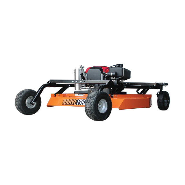 Brave BRPRC108HE 44 inch tow-behind rough cut mower with Honda GXV630 twin-cylinder engine