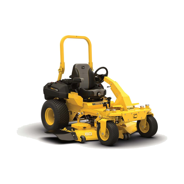 Cub Cadet ProZ760SKW commercial zero-turn mower with lap bar controls, high back seat and 60 in steel deck.